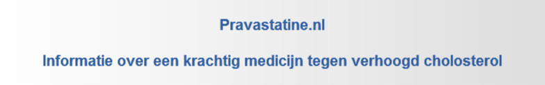 Pravastatine.nl